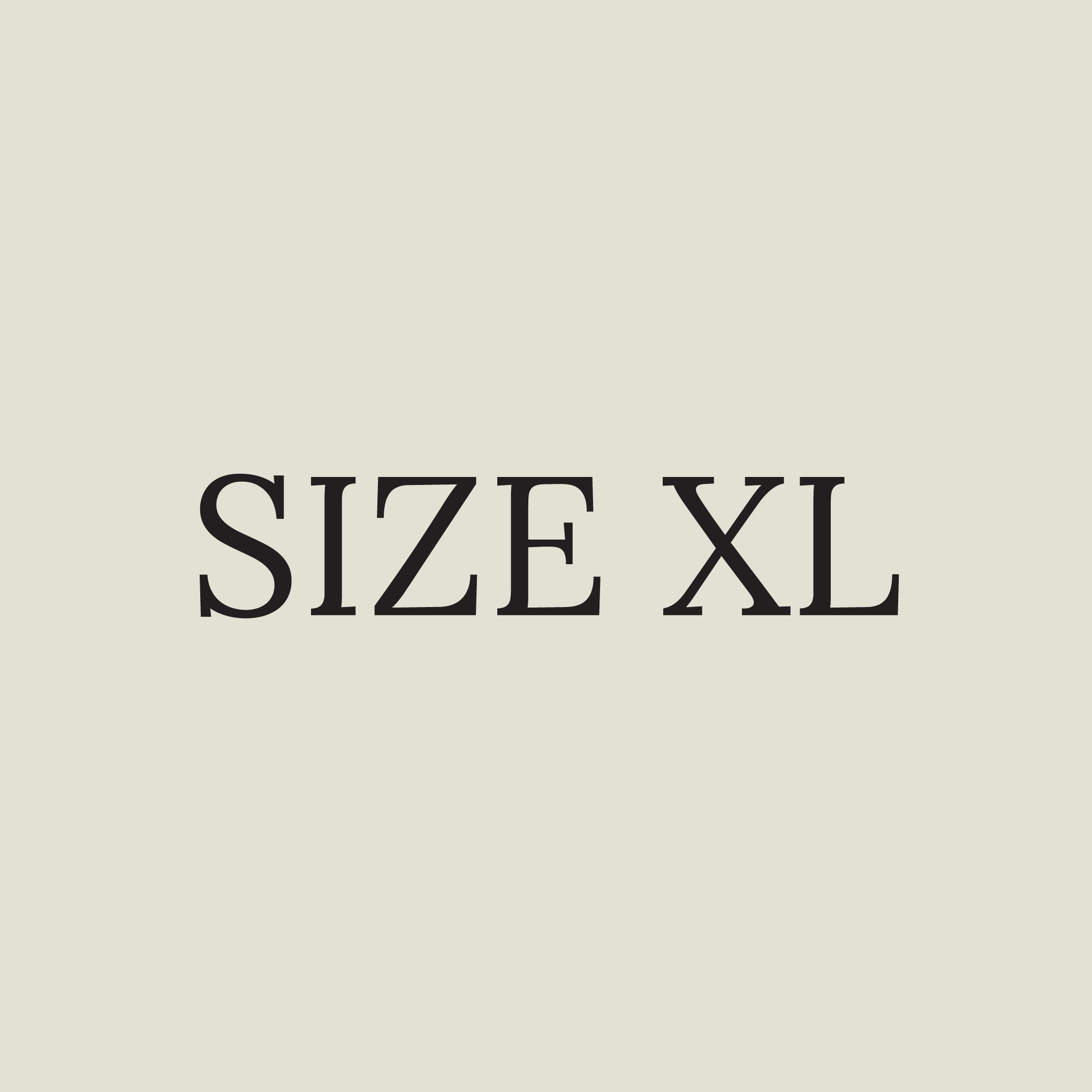 SIZE XL