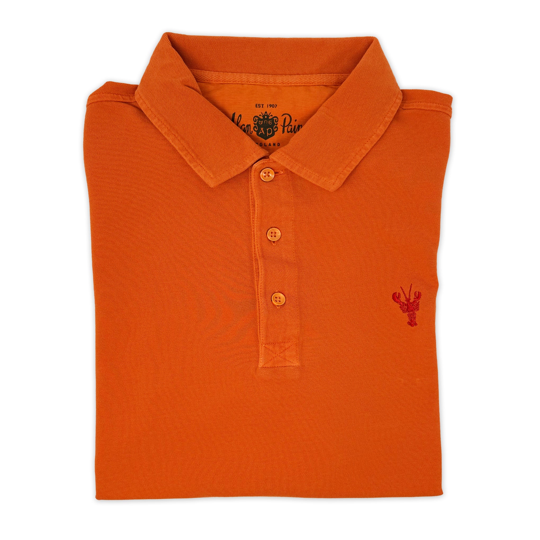 Load image into Gallery viewer, ALAN PAINE Lobster Motif Polo
