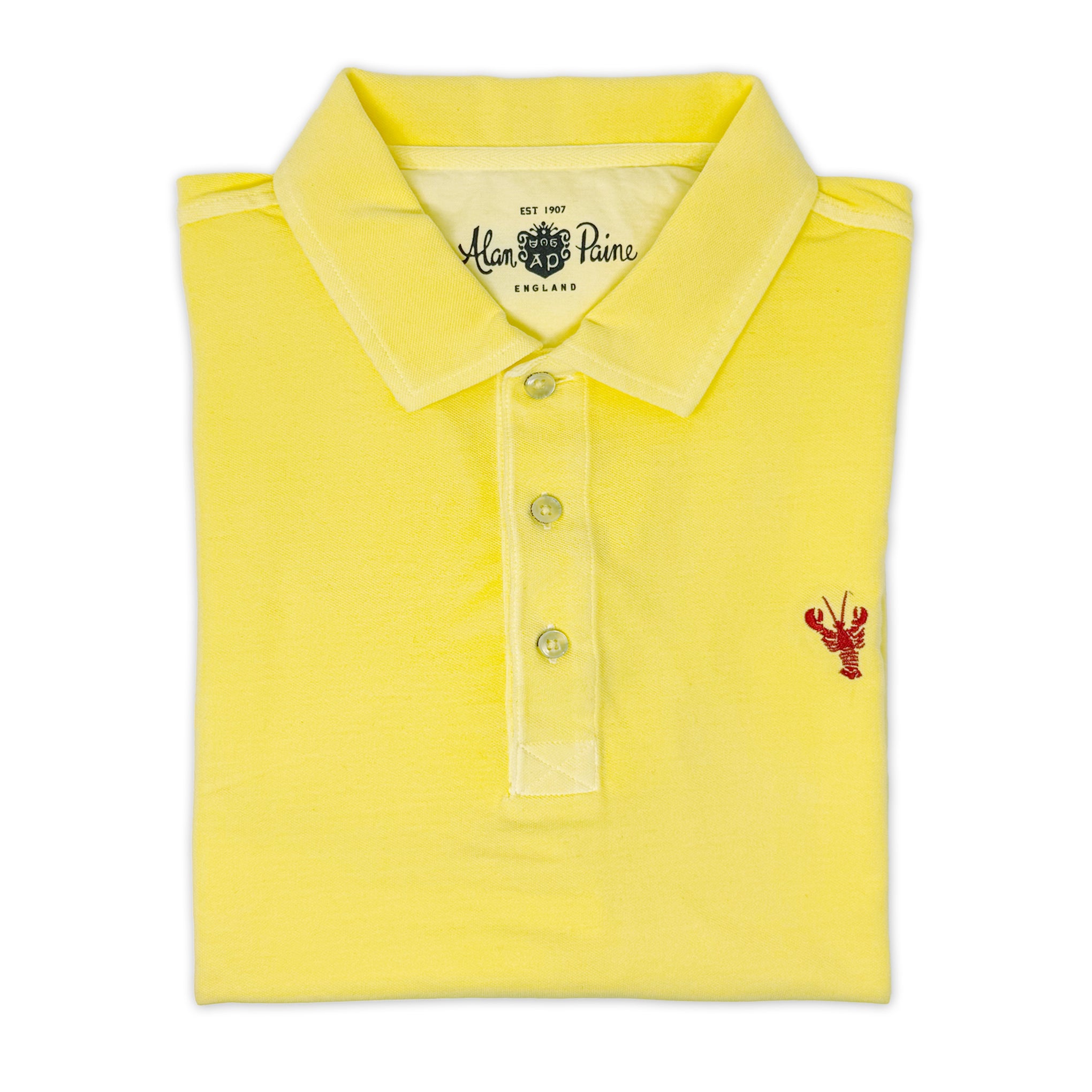 Load image into Gallery viewer, ALAN PAINE Lobster Motif Polo
