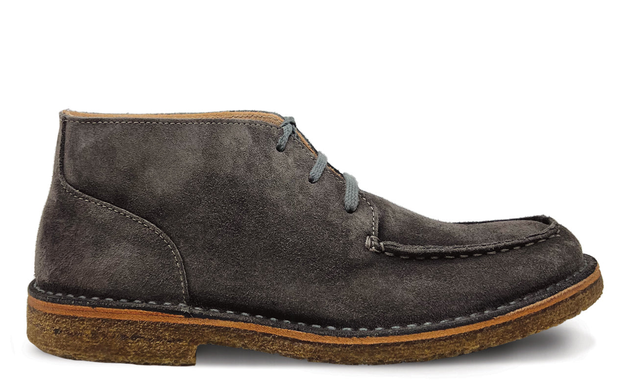 Load image into Gallery viewer, ASTORFLEX Suede Lace Up in Grey
