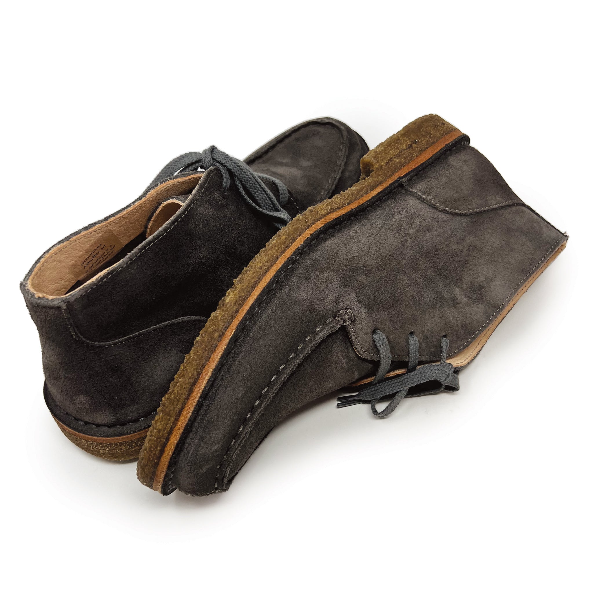 Load image into Gallery viewer, ASTORFLEX Suede Lace Up in Grey
