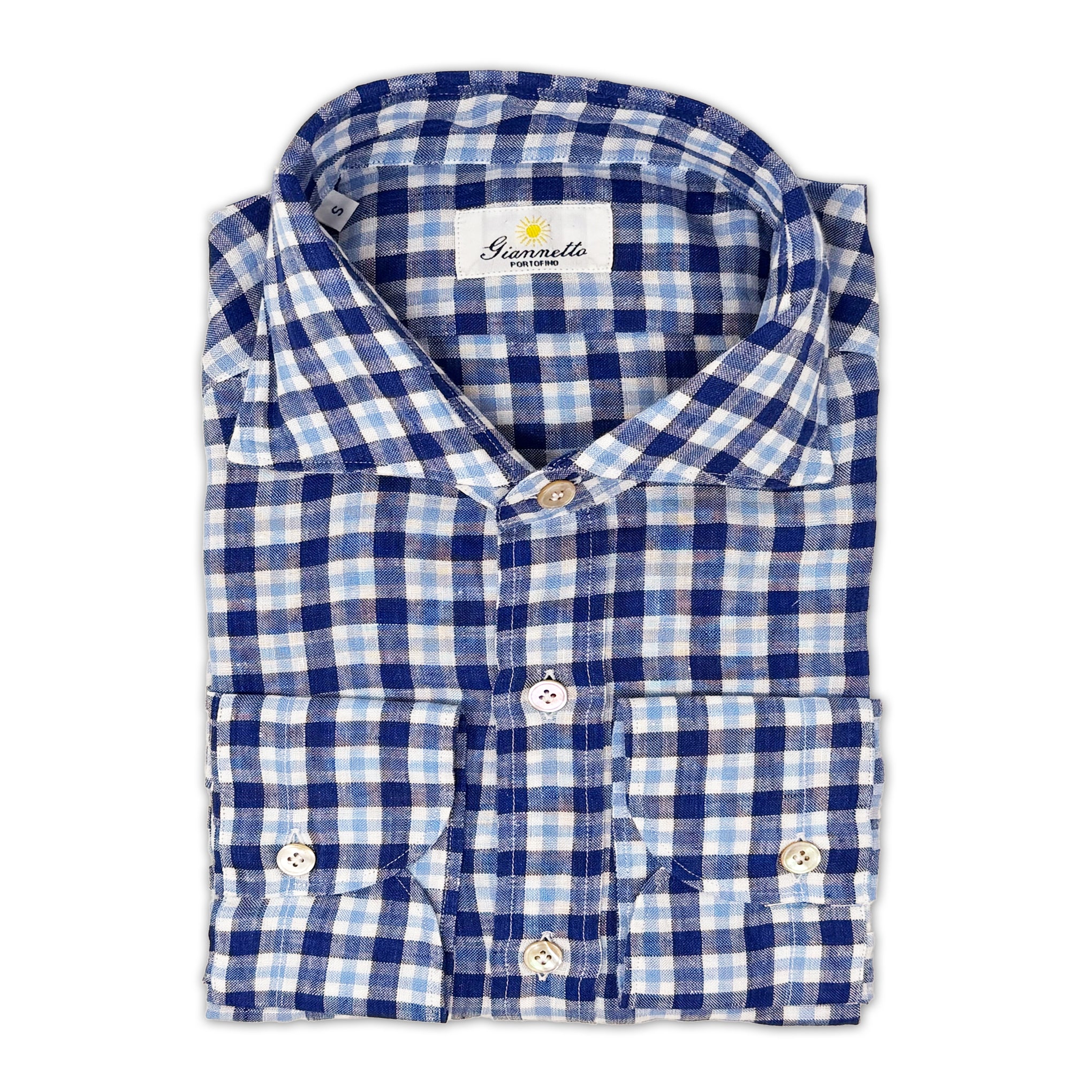 GIANNETTO PORTOFINO Check Shirt