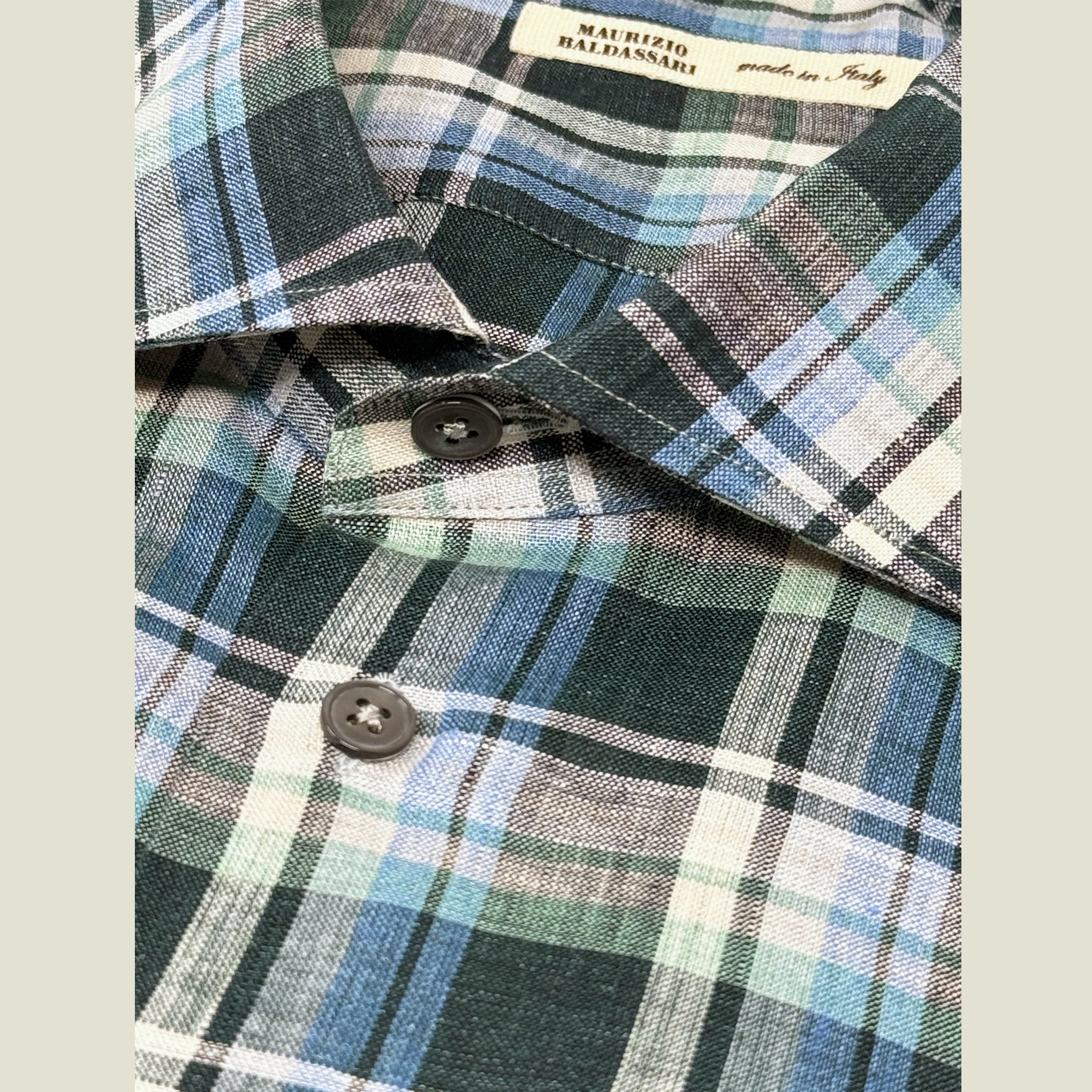 MAURIZIO BALDASSARI Linen Shirt