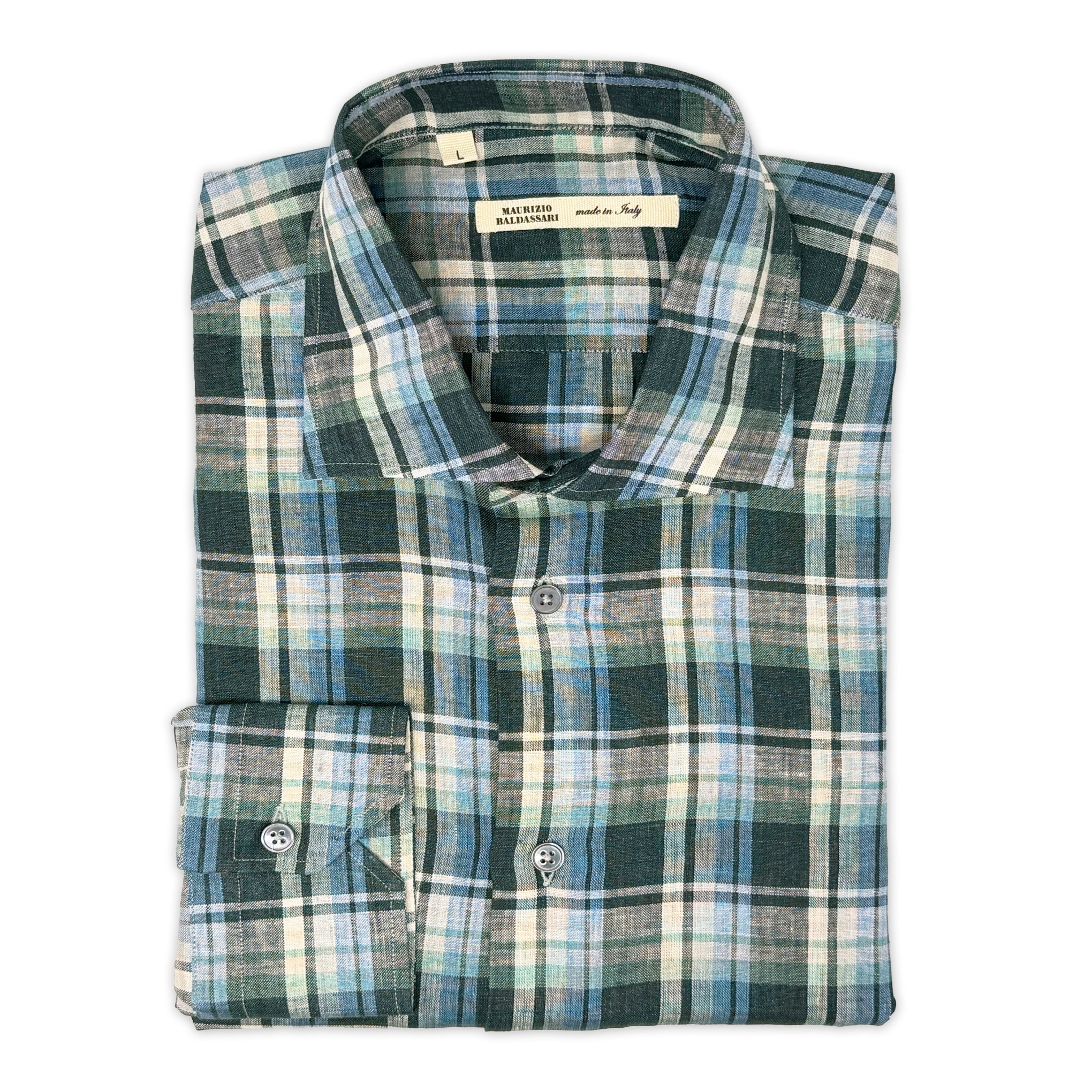 MAURIZIO BALDASSARI Linen Shirt
