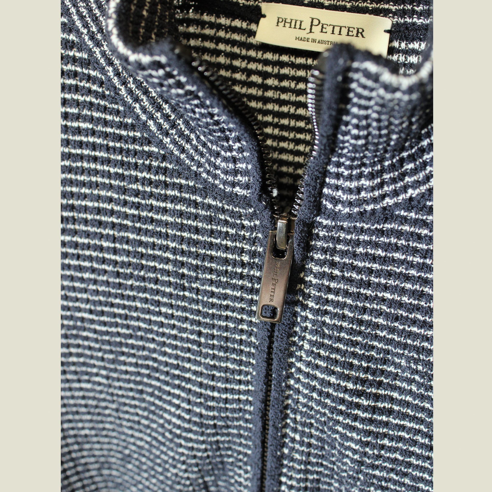 Load image into Gallery viewer, PHIL PETTER Full Zip Sweater
