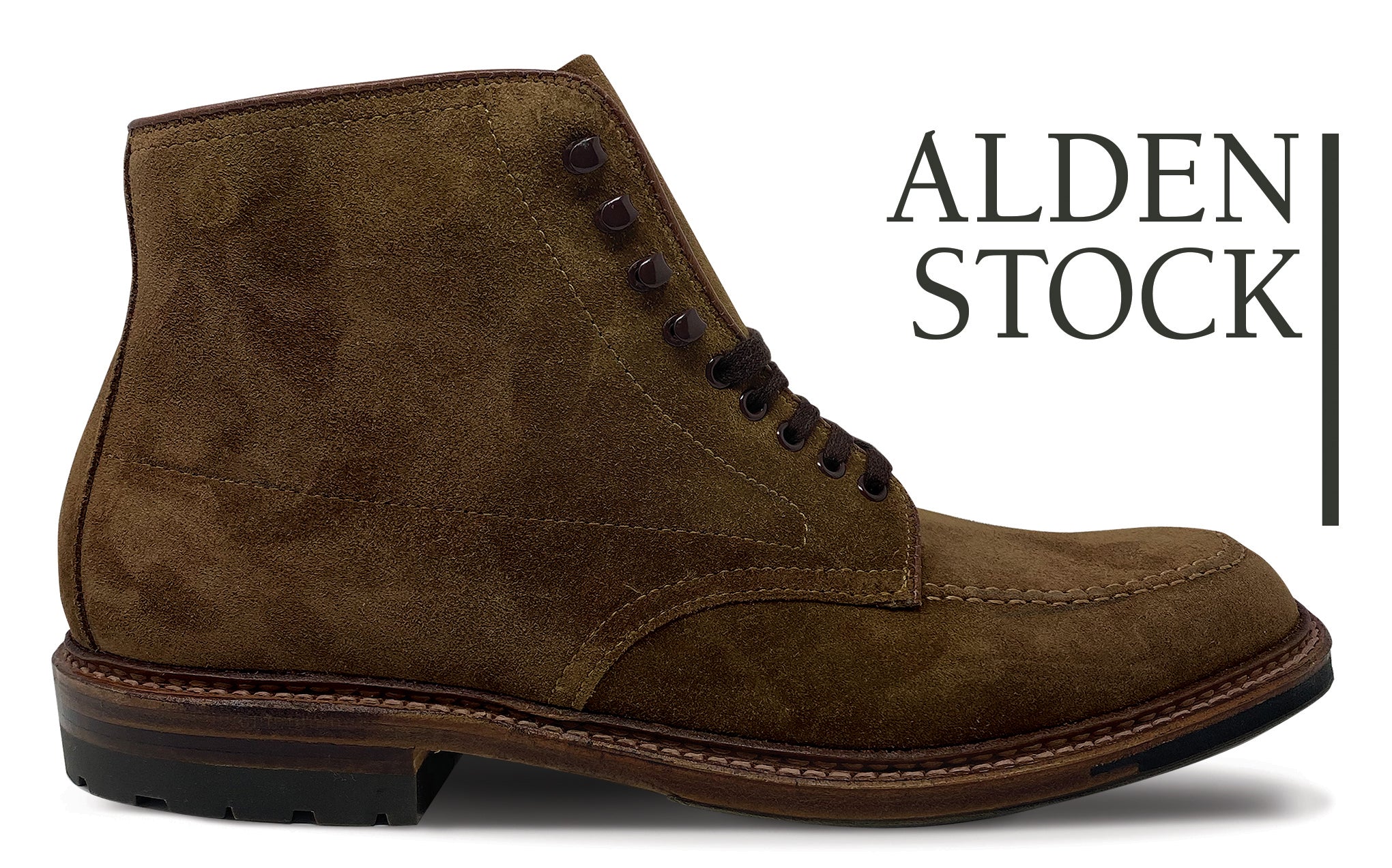 ALDEN 4011HC Snuff Suede Indy Boot