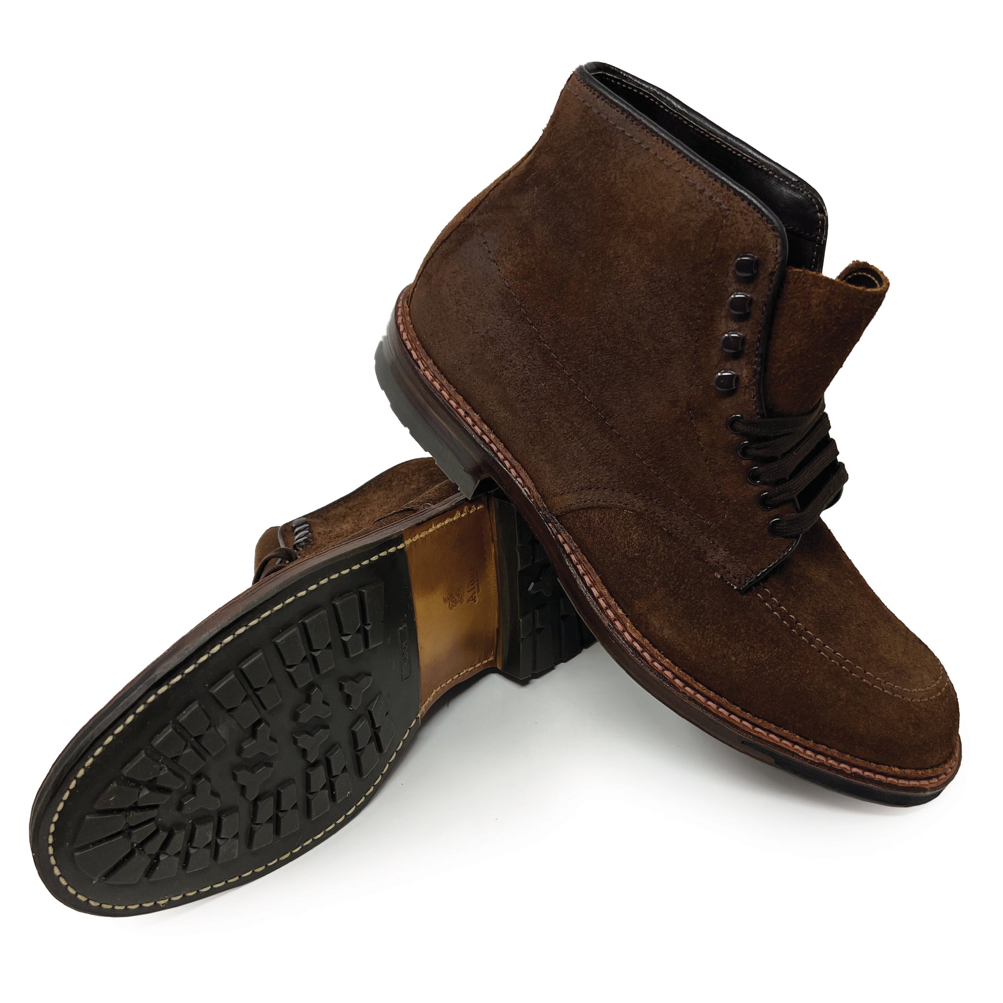 Load image into Gallery viewer, ALDEN Indy Boot in Reverse Tobacco Chamois
